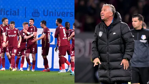 Cum îi pedepsește Dan Petrescu pe fotbaliștii de la CFR Cluj. „Nu mi-au plăcut niciodată jucătorii care dau prea mult din gură!” „Vedetele” penalizate de „Bursuc”