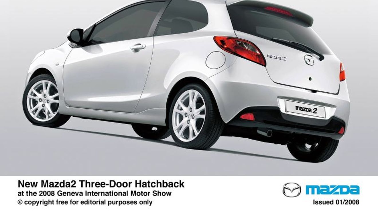 Mazda2, in versiunea cu trei usi