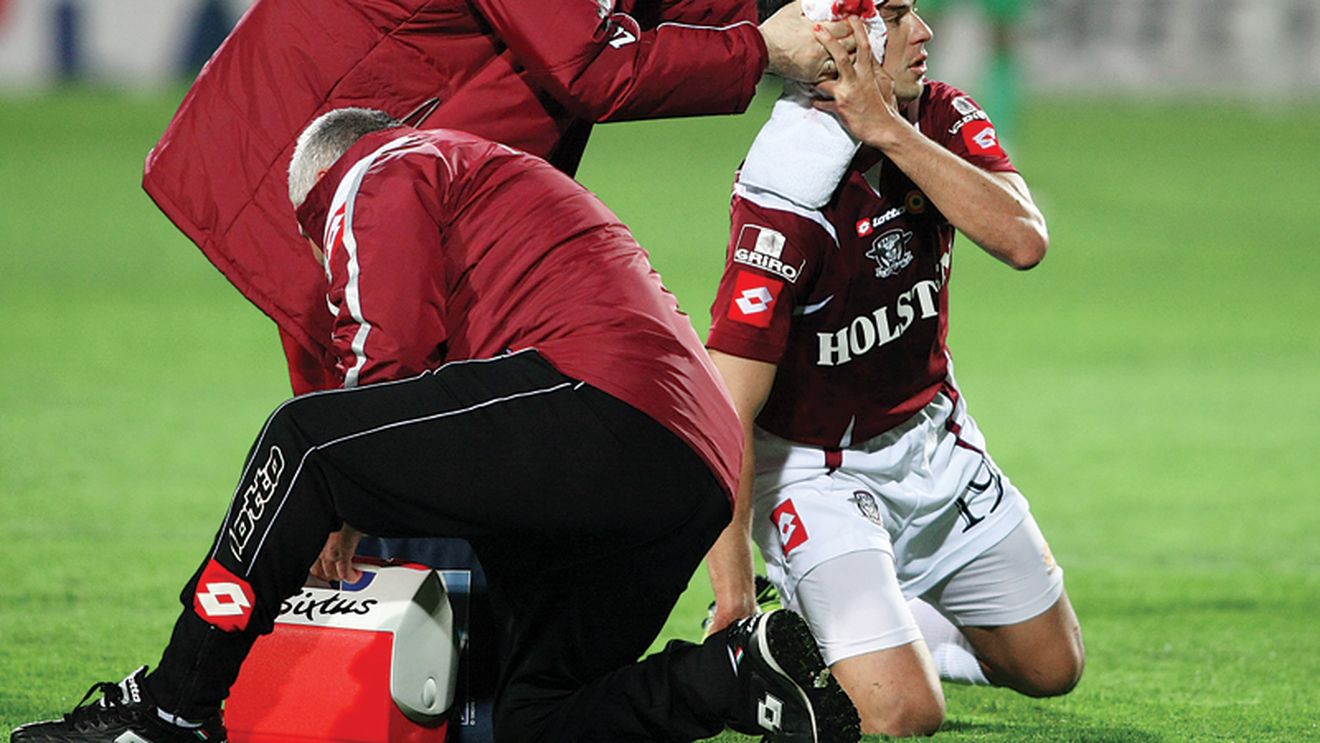 "Pancone" s-a lovit grav la cap