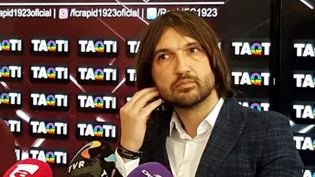 Probleme în plus pentru Alexa la Rapid.** Directorul tehnic nu s-a ferit să vorbească despre dificultățile pe care le are cu jucătorii: 