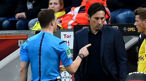 Bayer Leverkusen a rămas fără antrenor după umilința suferită cu Borussia Dortmund