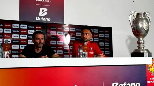 Marius Măldărășanu vrea să-și bată fostul antrenor în finala Cupei: „Dan Petrescu are un pedegree aparte, sunt 50-50% șanse”