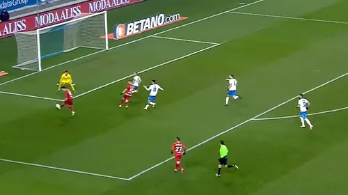 Momentul genial așteptat de Gigi Becali la Craiova! Pasă Florinel Coman, gol Dennis Man! Cum a deschis scorul FCSB | VIDEO & FOTO