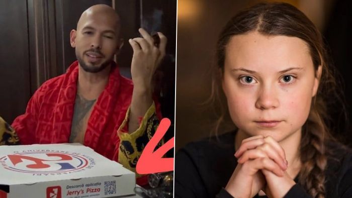 Fostul kickboxer Andrew Tate a primit mandat de arestare preventivă pentru 30 de zile! Cum l-a „îngropat" activista Greta Thunberg după ce și-a comandat pizza în România