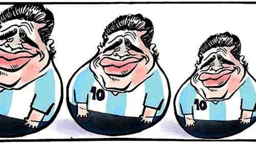 Caricatura zilei / Argentina este Messi-dependentă!