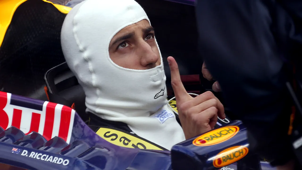 Explicația descalificării lui Ricciardo: monopostul Red Bull a depășit 100 kg/h consum instantaneu