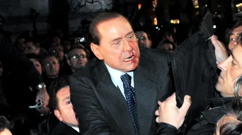 Și-a înscenat Berlusconi atacul?