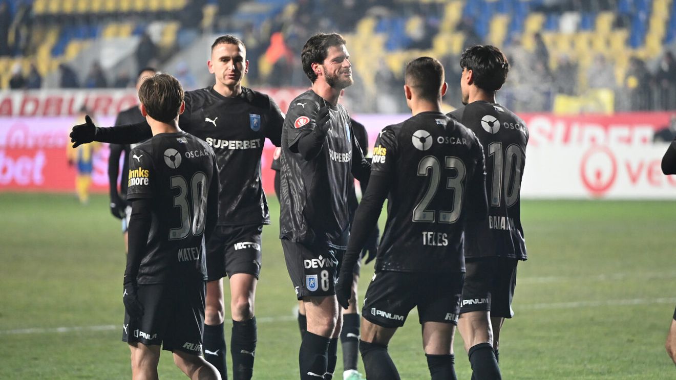 Unirea Slobozia - Universitatea Craiova 0-3, în etapa 28 din Superliga. Echipa lui Coelho are un avans de 4 puncte față de Dinamo și Rapid