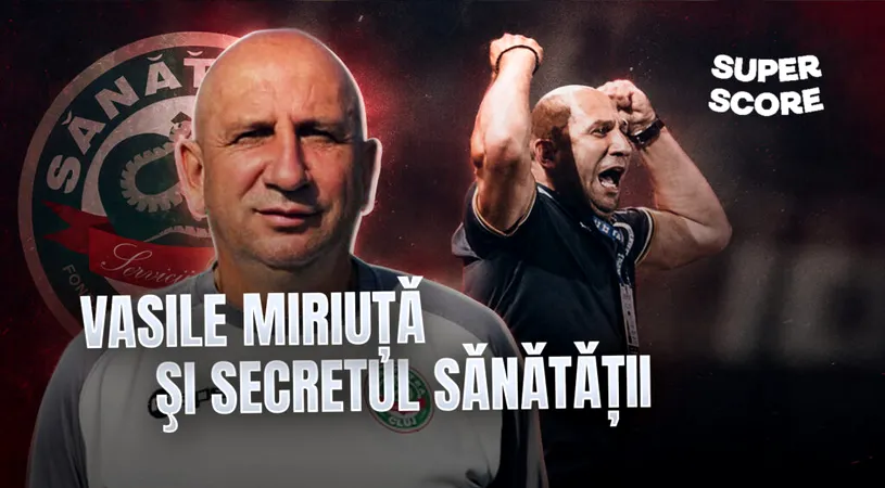 A jucat pentru Ungaria și antrenează ca un neamț. Vasile Miriuță și secretul Sănătății de la Cluj (P)