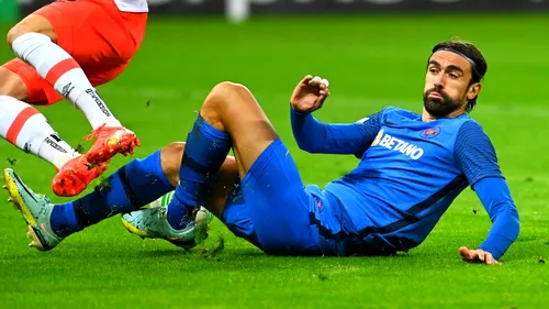 Panică la FCSB: Andrea Compagno s-a accidentat la genunchi înaintea derby-ului cu Craiova! A fost trimis de urgență la un control pentru a stabili gravitatea problemelor medicale | EXCLUSIV