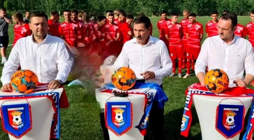 Schimbări masive la Chindia Târgoviște după retrogradarea în Liga 2. Președintele Marcel Ghergu și-a dat demisia, constrâns fiind de conducătorul CJ Dâmbovița