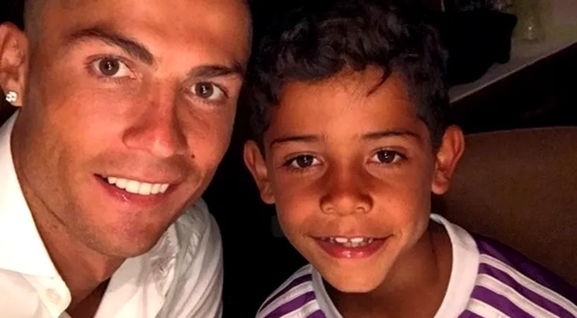 Fiul lui Cristiano Ronaldo este anchetat de poliție! Ce a putut să facă puștiul de numai zece ani | VIDEO