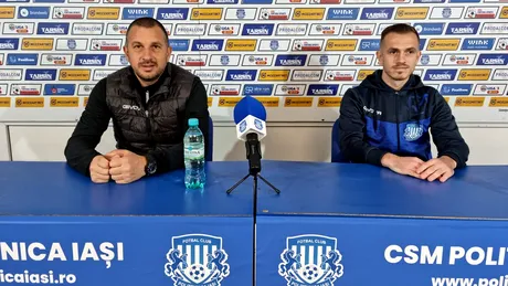 Costel Enache, optimist că Poli Iași poate pleca neînvinsă din Ghencea, cu Steaua: ”Avem armele noastre și putem spera la un rezultat pozitiv”