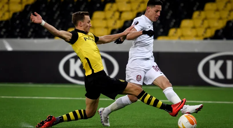 Young Boys - CFR Cluj 2-1. Ce Furăciune Ruşinoasă! Arbitrul francez a eliminat-o pe campioana României într-o manieră şocantă!