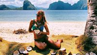 Raluca Zenga, apariție spectaculoasă în costum de baie pe plaja din Maldive