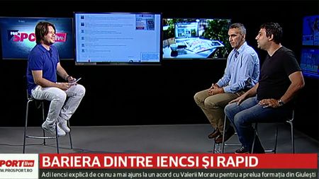 Tu faci ProSport LIVE! VIDEO | Adrian Iencsi a răspuns întrebărilor voastre: de ce a renunțat la Rapid și care este antrenorul ideal pentru echipa din Giulești