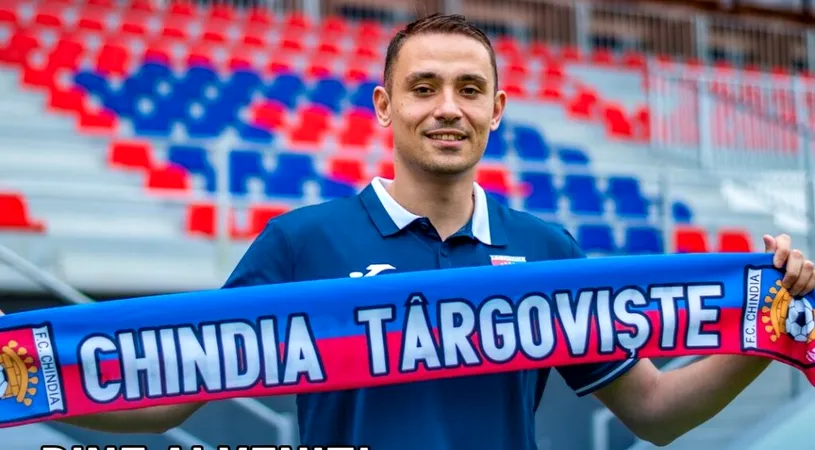 Chindia Târgoviște a adus încă un fotbalist cu experiență. Recent retrogradata în Liga 2 a ajuns la nouă achiziții
