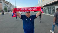 Ultras FC Botoșani cum n-ai mai văzut: „Am venit pentru analize la București și am zis să rămân la meci!”