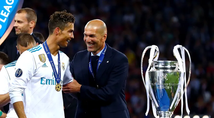 Plan fabulos la PSG: Zinedine Zidane a cerut transferul lui Cristiano Ronaldo pentru a semna cu echipa șeicilor din Qatar!