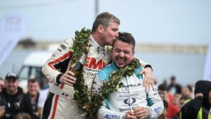 Costel Cășuneanu, la primul podium cu noul monopost Wolf | FOTO