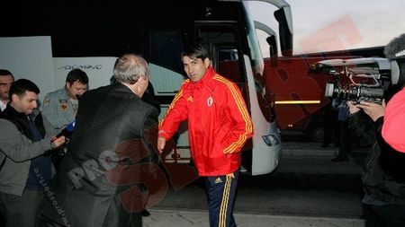 FOTO** Naționala a ajuns la Tirana pentru ultimul "amical" din preliminarii