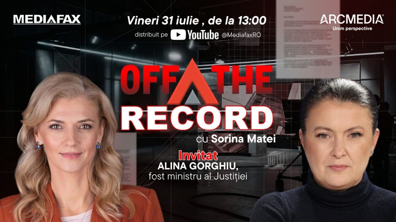 OFF The Record. Invitat: Alina Gorghiu, lider PNL, fost ministru al Justiției