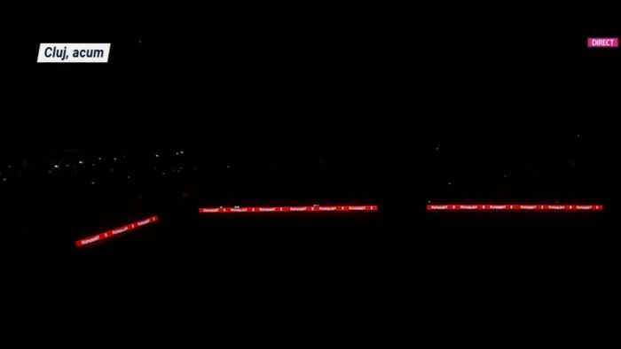 A picat nocturna la CFR Cluj - FCSB! Stadionul din Gruia, cufundat în beznă înaintea fluierului de start