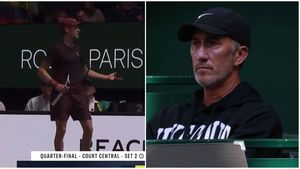 Nimeni nu credea că e în stare de așa ceva! Jannik Sinner a înjurat către Darren Cahill la Paris: „Eu fac break și voi stați dracu' degeaba”. VIDEO
