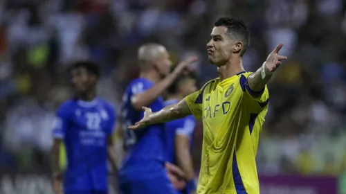 Reacția lui Cristiano Ronaldo după ce a îngropat-o pe Al-Nassr. A ratat penalty în minutul 90+6 și a părăsit Cupa Regelui din Arabia Saudită