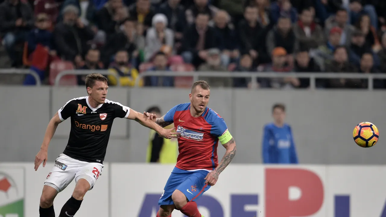 LIVE BLOG | FCSB - Dinamo 2-1. Reghecampf respiră ușurat, după un adevărat derby pe Arena Națională cu două eliminări, ocazii uriașe și o bară a lui Rivaldinho la ultima fază