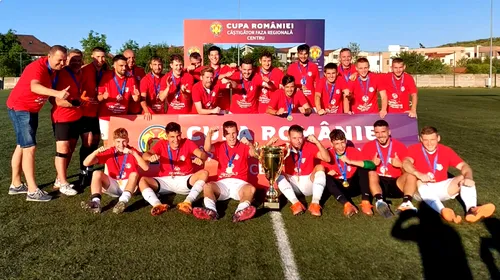 Cupa României | Noua echipă a orașului Târgu Mureș, printre câștigătoarele celor șapte finale din Faza regională. Cluburile calificate în Turul 1 al competiției