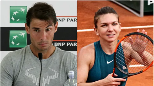 Rafael Nadal și Simona Halep au primit aceeași întrebare la conferința de presă. 