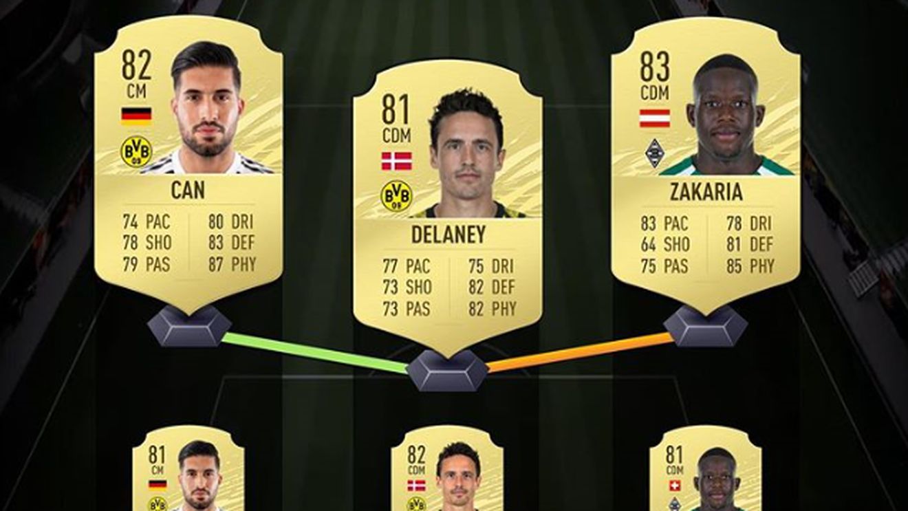 Linia defensivă de mijlocași din eBundesliga este senzațională în FIFA 21! Doi jucători de la Borussia Dortmund formează o pereche incredibilă în noul joc al celor de la EA SPORTS