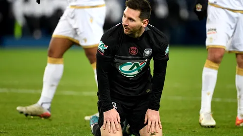 Cutremur la PSG după eliminarea rușinoasă din Cupa Franței! Leo Messi și Neymar rămân fără antrenor