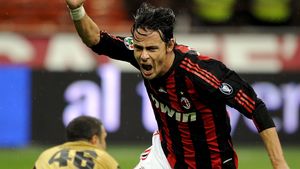 Inzaghi, cel mai bun marcator din istoria cupelor europene