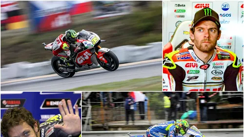 LIVE de la Brno | Cal Cruchlow câștigă la MotoGP, Valentino Rossi face minuni și termină al doilea după un start de coșmar. Marquez pe 3, Lorenzo pe 17