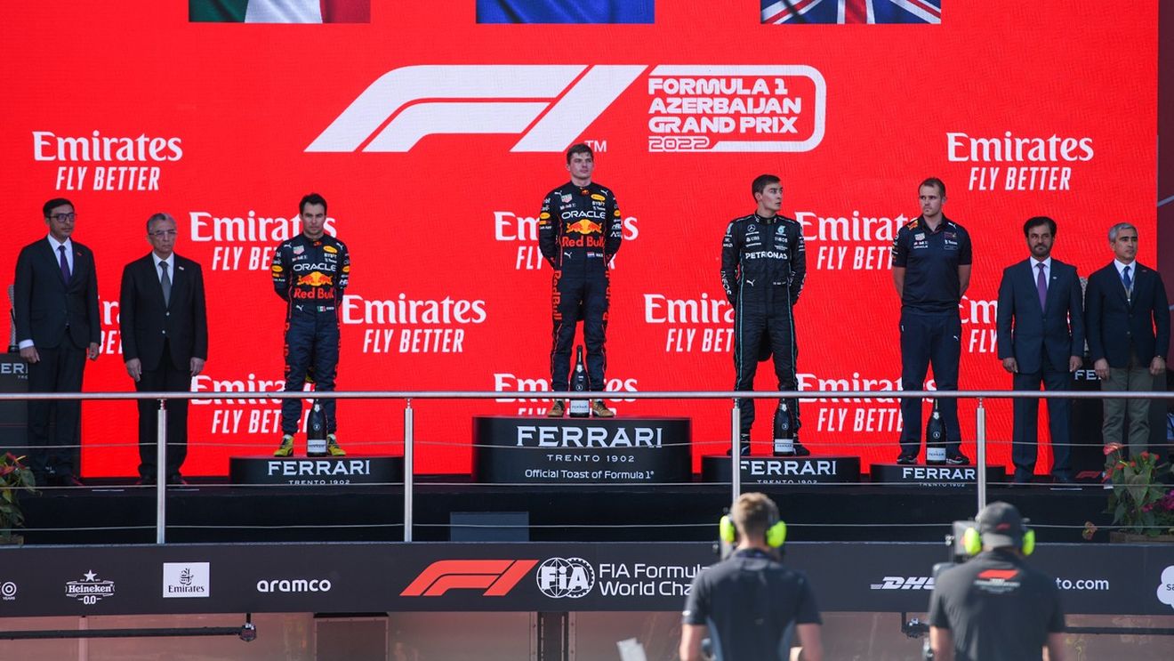 Max Verstappen, a cincea victorie în Formula 1! Abandon pentru Charles Leclerc | VIDEO