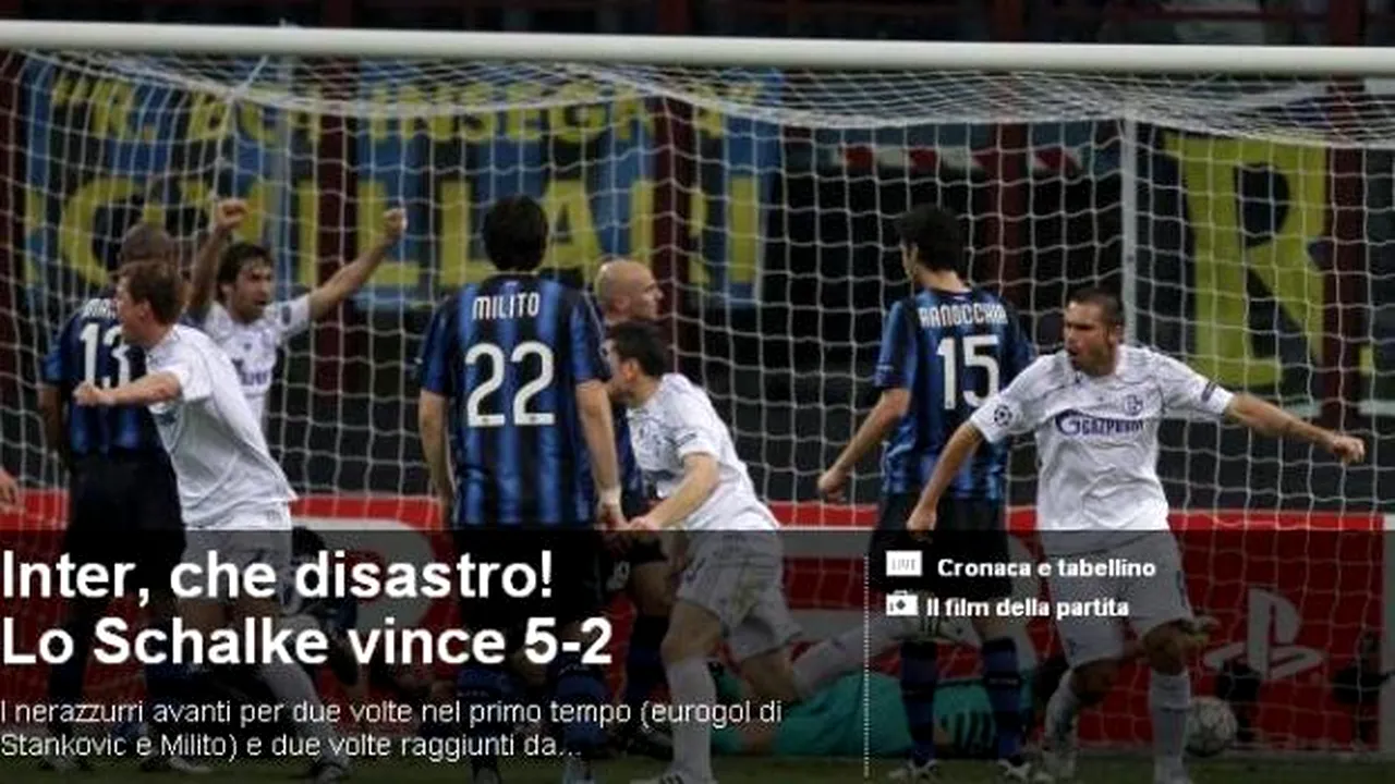 Chivu eliminat, Inter aproape de dezastru!** 