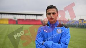 "Dormeam cu mingea de fotbal sub pernă". Căpitanul naționalei U17, un nou produs al Academiei "Gheorghe Hagi"