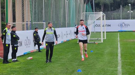 Mihai Popescu trage tare pentru a nu fi dat afară de Gigi Becali! Imaginile momentului cu fundașul FCSB