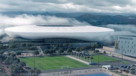 Noul OZN, un stadion de 234.000.000 de euro: energie regenerabilă și un sistem de captare a apei din ceață!