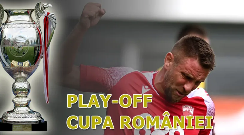 Play-off Cupa României | Dinamo este ultima echipă calificată în faza grupelor. Surpriză la Alexandria, unde echipa din Liga 3 a câștigat la lovituri de departajare