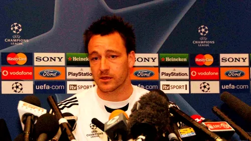 Terry: „Sunt înțepenit după meciul de la Cluj”