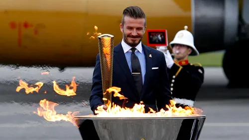 Cel mai controversat fotbalist englez face praf spiritul olimpic!** David Beckham, luat la ochi: 