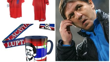 Ziua lui Lăcătuș la magazinele suporterilor Stelei. Produse cu chipul "Fiarei", ofertă specială în acest weekend