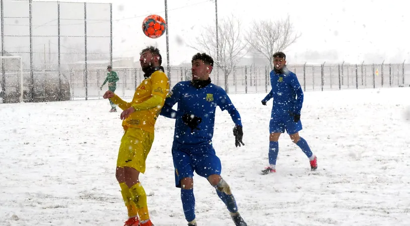 Petrolul a învins CS Afumați într-un amical disputat într-un ”veritabil decor hibernal”. Arnăutu a revenit cu gol