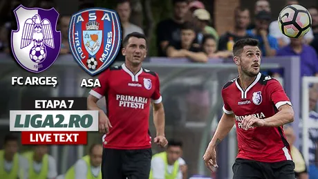 FC Argeș - ASA Târgu Mureș 1-2.** Sîrbu aduce victoria după o gafă a lui Vișa. Mureșenii nu au acuzat șocul rămânerii fără antrenor