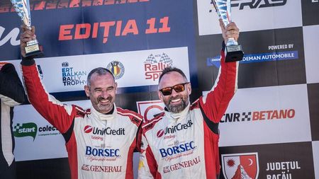 CNRB 2021: Un sezon perfect pentru Adi Teslovan/Vajk Cseh. Echipajul a fost susținut de Borsec!