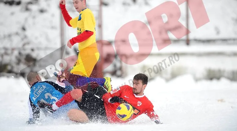 Elevii lui Țălnar au făcut spectacol: Dinamo - FC Râșnov 8-1!** 