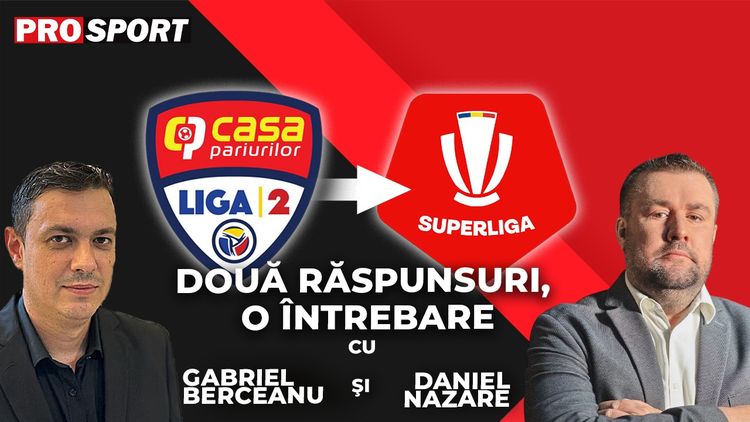 Cine vrei să promoveze în Superliga din 2026? Gabriel Berceanu alege Corvinul, Sepsi și Reșița, dar Daniel Nazare contraatacă: „Degeaba cânți fenomenal, nu poți veni cu gulerul ros la Scala din Milano”